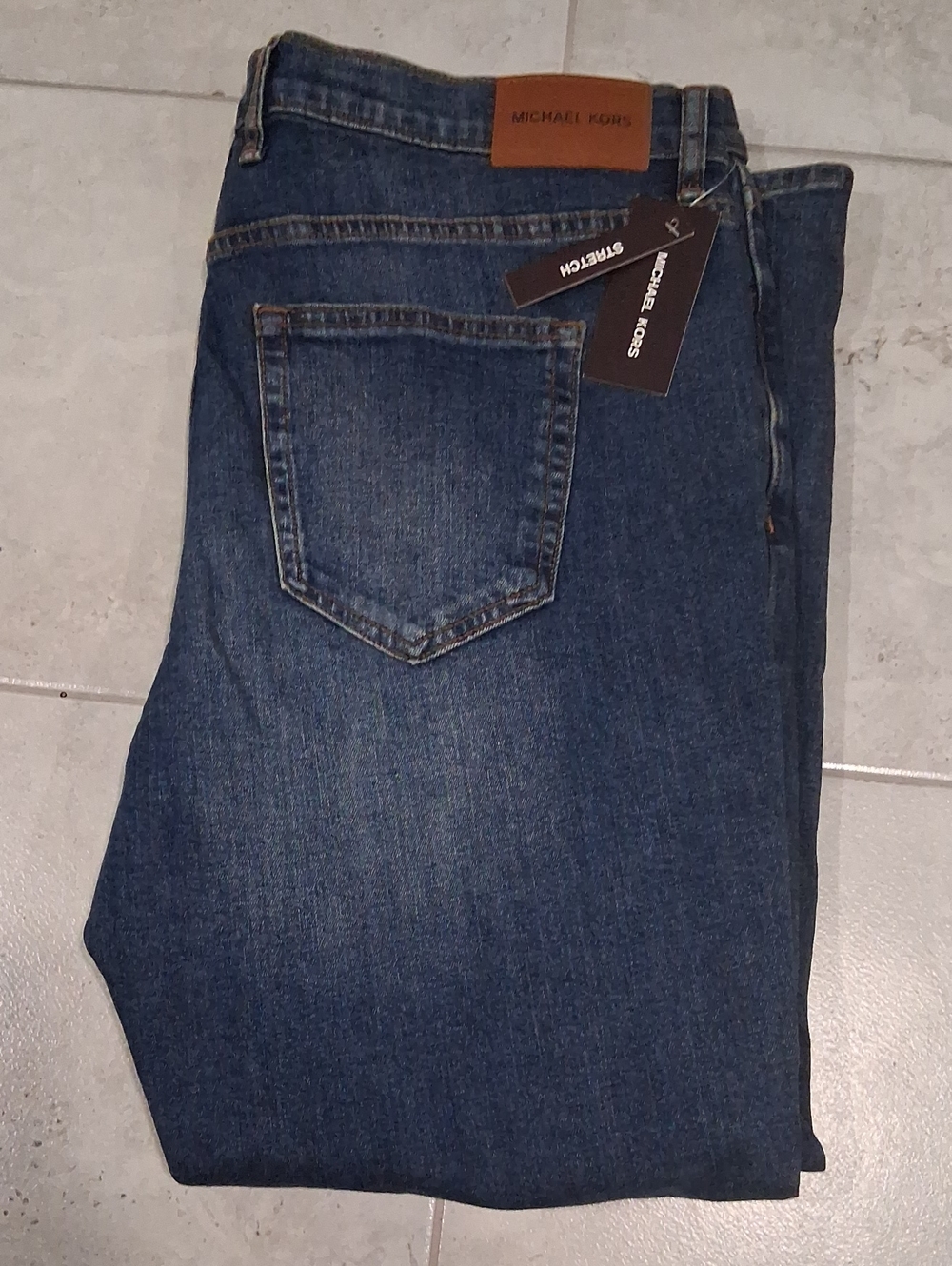 Michael Kors Parker Slim Fit Jeans 38x29 Stretch NWT